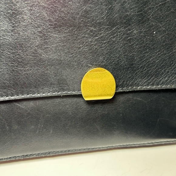 Madewell black leather shoulder bag - Picture 2 of 14